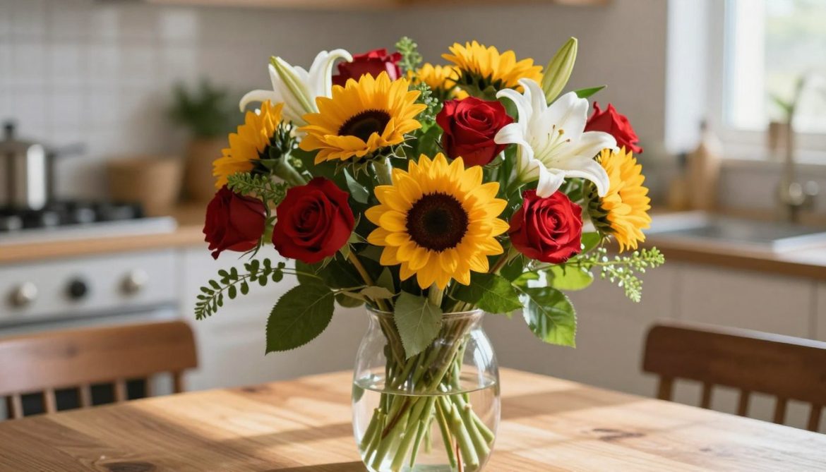 vágott virágok frissen tartása