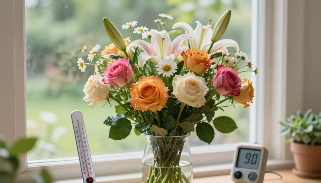 vágott virágok vízgazdálkodása