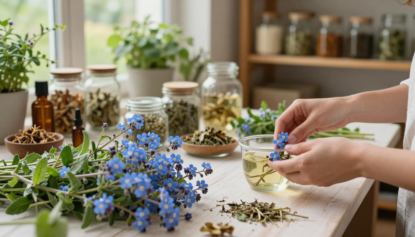 A nefelejcs gyógyászati felhasználása a népi gyógyászatban