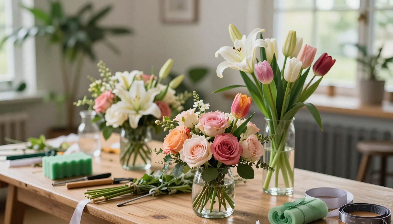 virágdíszítés trükkök